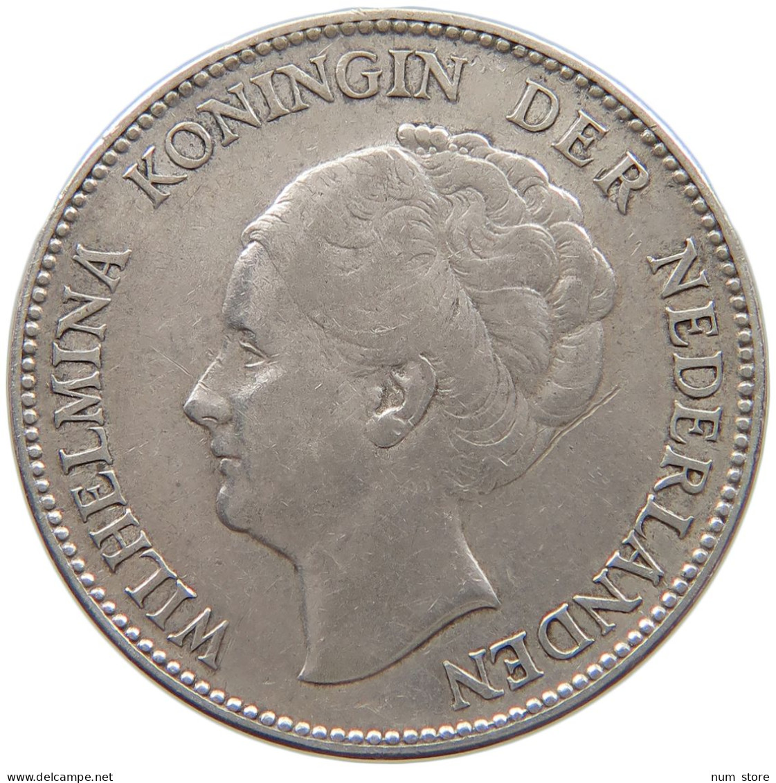 NETHERLANDS GULDEN 1931  #MA 021035 - 1 Florín Holandés (Gulden)