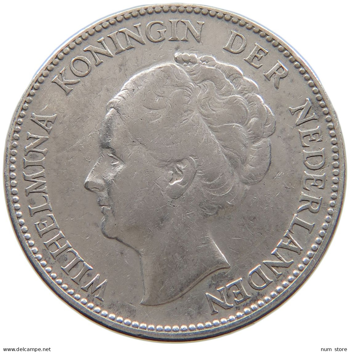 NETHERLANDS GULDEN 1931  #MA 021034 - 1 Florín Holandés (Gulden)