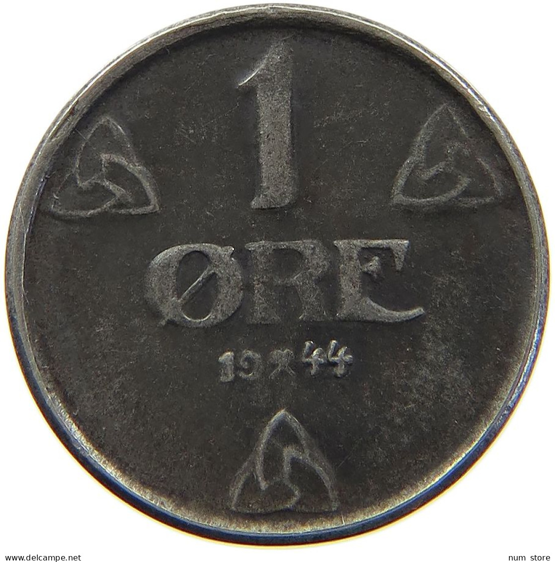 NORWAY ÖRE 1944 HAAKON VII. 1905-1957 DIE ERROR #MA 064682 - Norvège