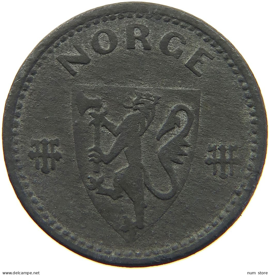 NORWAY 50 ÖRE 1942 HAAKON VII. 1905-1957 #MA 064675 - Norvège