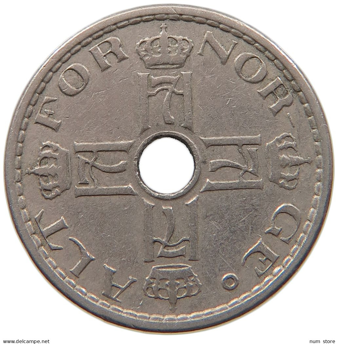 NORWAY 50 ÖRE 1940 HAAKON VII. 1905-1957 #MA 064457 - Norvège