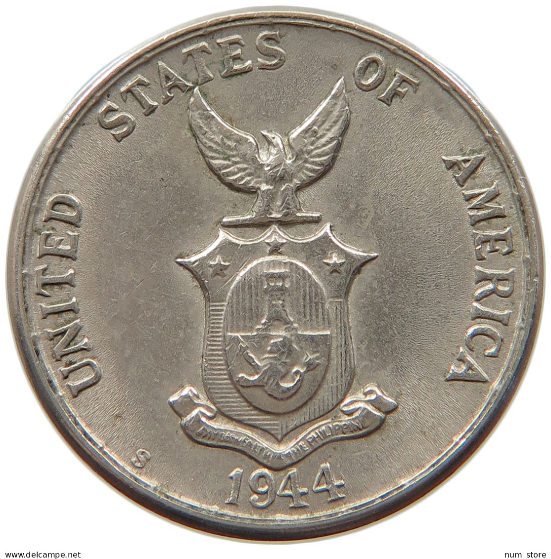 PHILIPPINES US 5 CENTAVOS 1944  #MA 065808 - Philippines