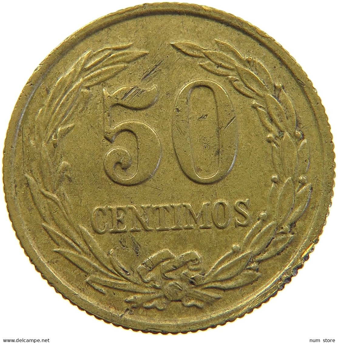 PARAGUAY 50 CENTIMOS 1951  #MA 067104 - Paraguay