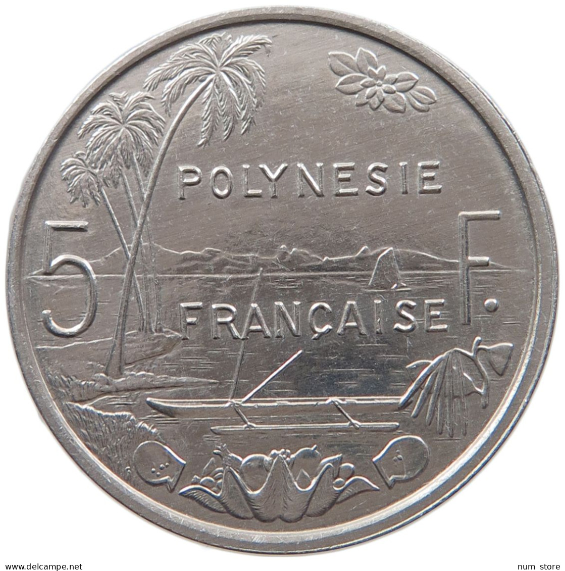 POLYNESIA 5 FRANCS 1999  #MA 065793 - Other - Oceania