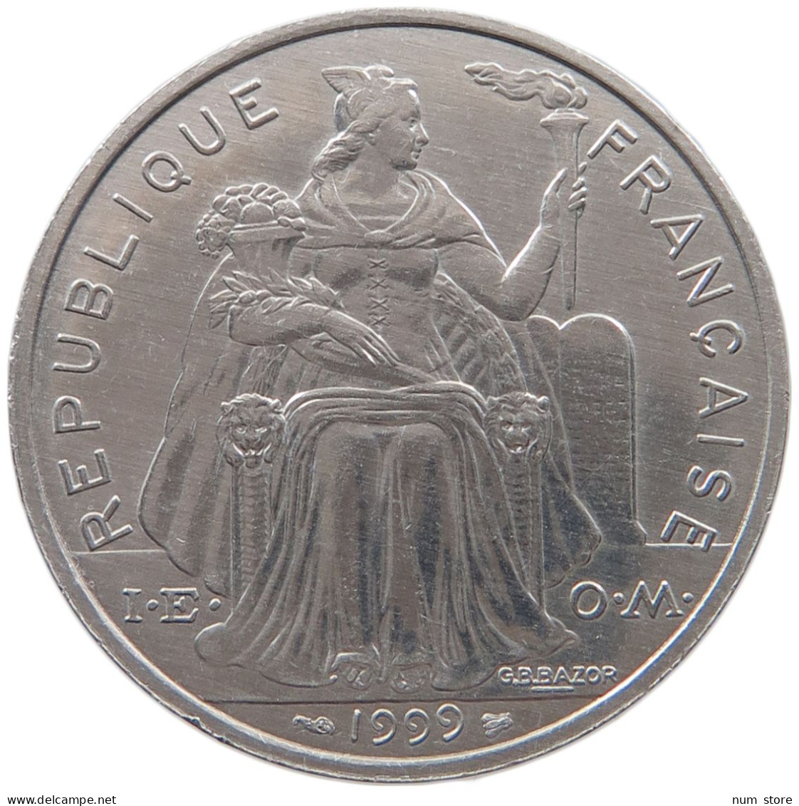 POLYNESIA 5 FRANCS 1999  #MA 065793 - Otros – Oceanía