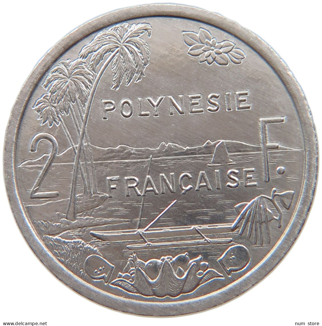 POLYNESIA 2 FRANCS 1999  #MA 065796 - Sonstige – Ozeanien