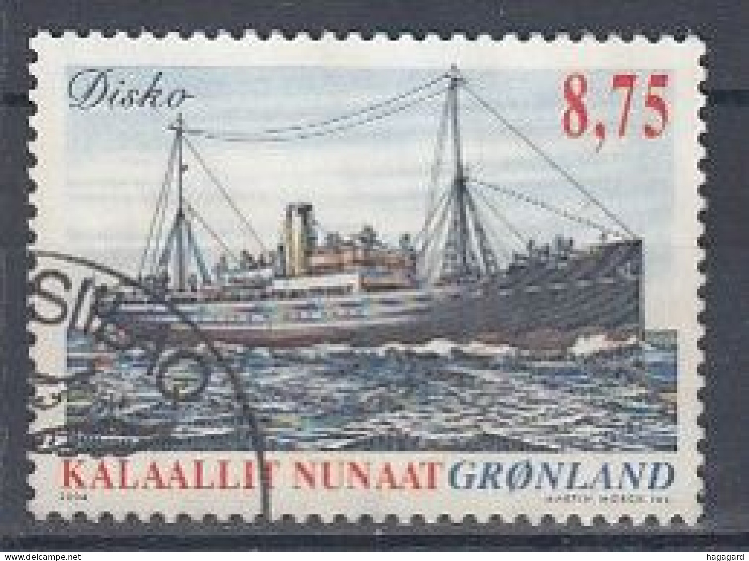 Greenland 2004. Ship "Disko". Michel 424. Used - Used Stamps