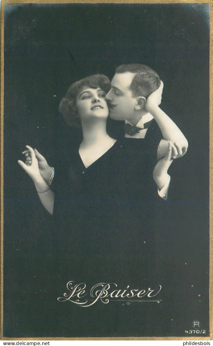 LE BAISER  Serie De 6 Cartes Postale ( Complet ) - Couples