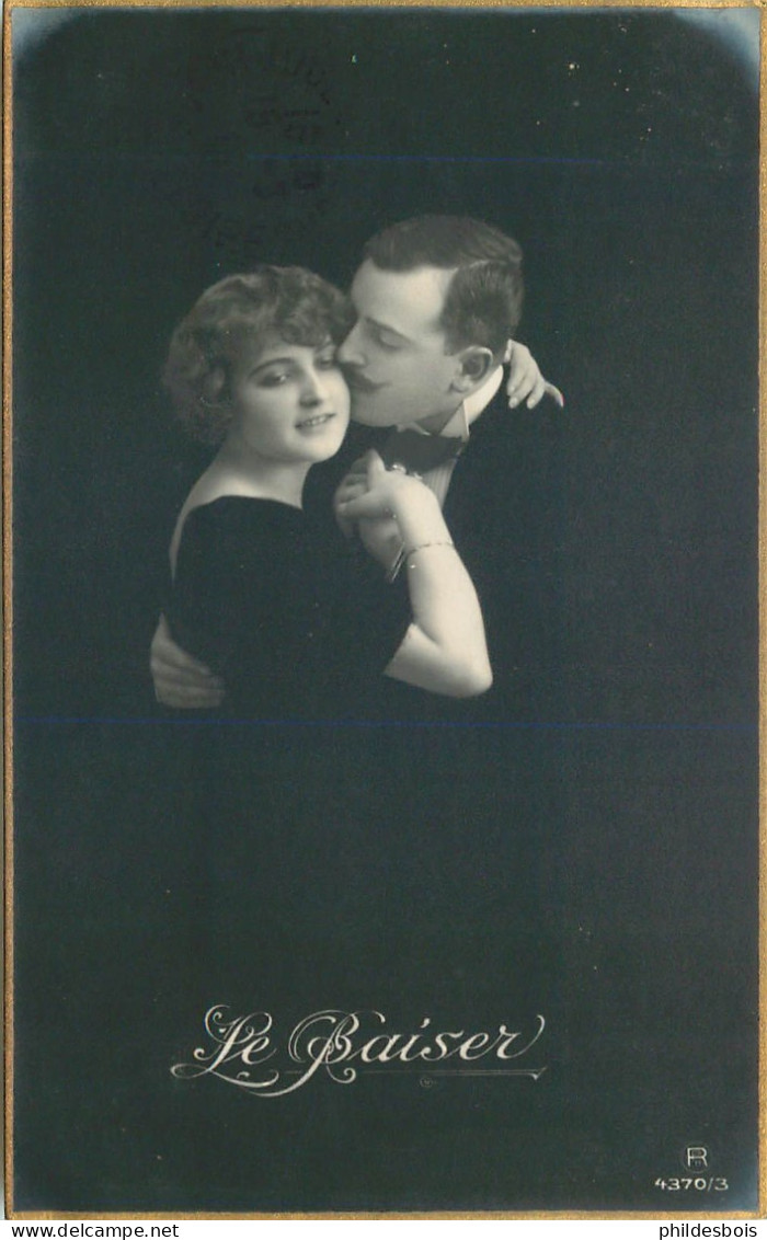 LE BAISER  Serie De 6 Cartes Postale ( Complet ) - Couples