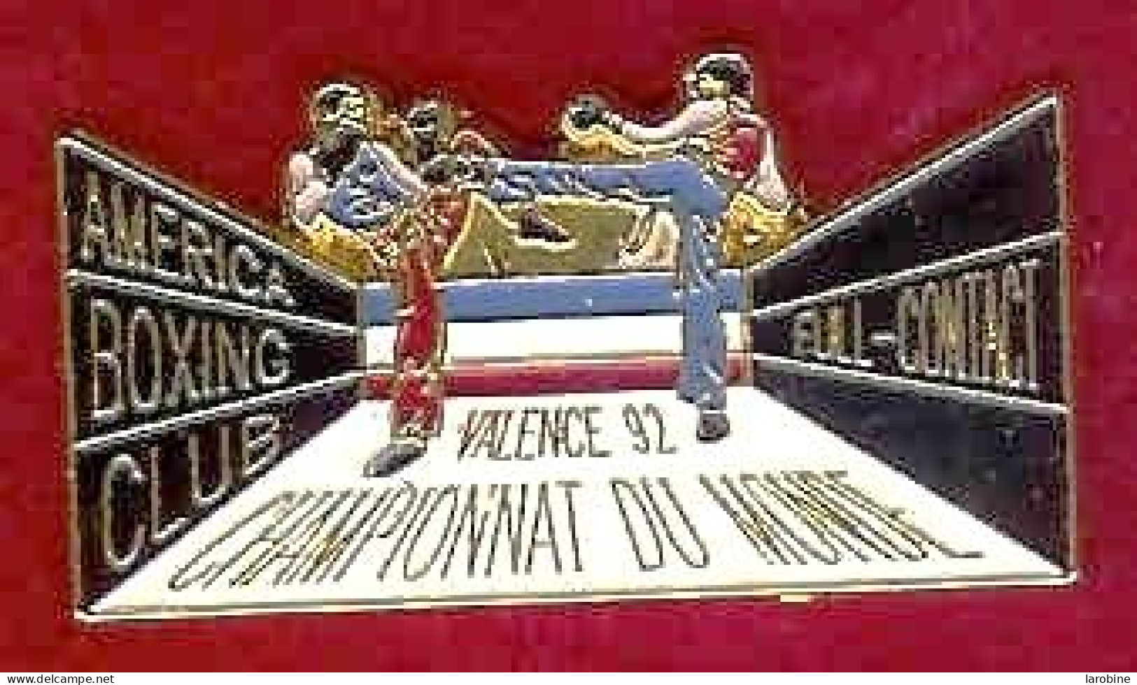 @@ VALENCE 1992 Lutte Boxe Full Contact America Boxing Club Championnat Du Monde (2x3.8) @@sp11 - Boxen