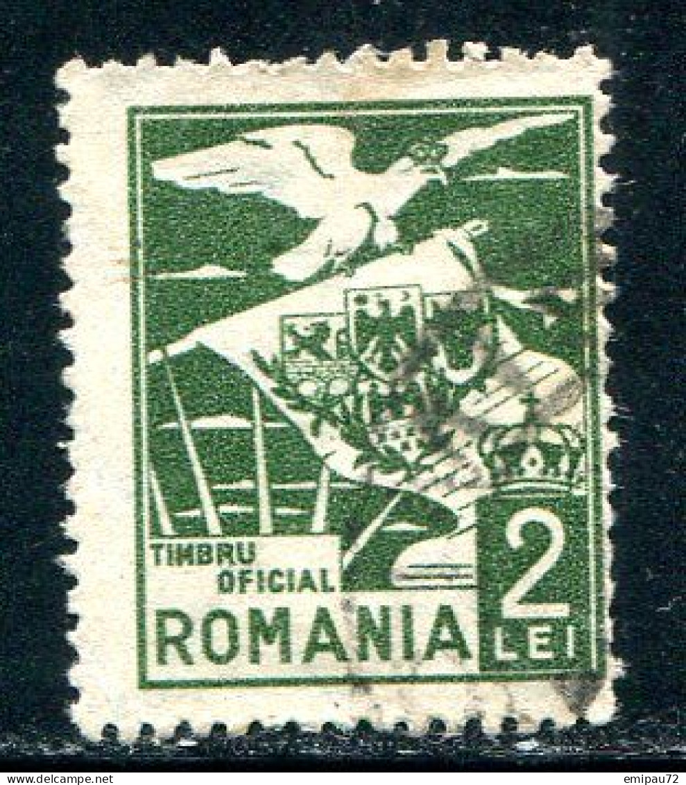 ROUMANIE- Service Y&T N°4- Oblitéré - Officials