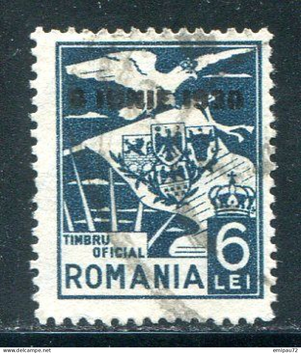 ROUMANIE- Service Y&T N°17- Oblitéré - Officials