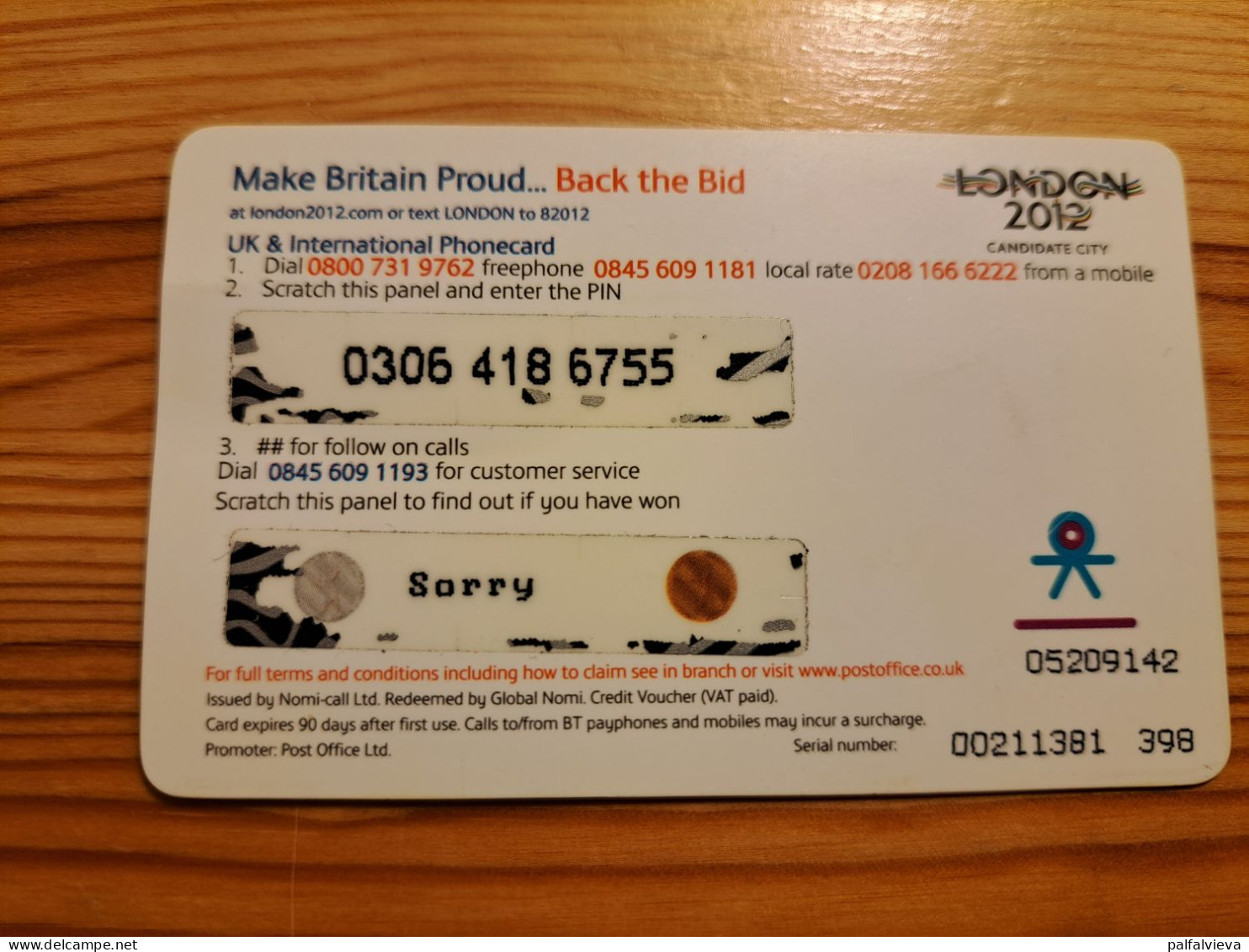Prepaid Phonecard United Kingdom, Post Office - London, Tower Bridge - [ 8] Firmeneigene Ausgaben
