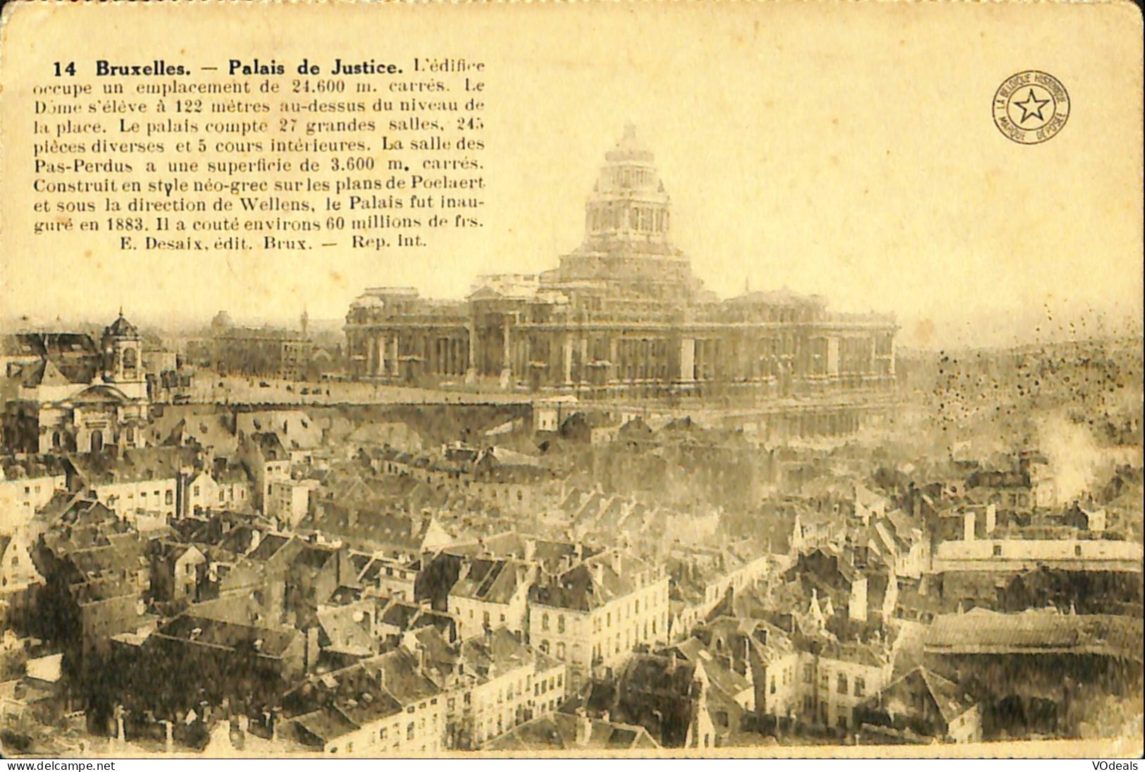 Belgique - Brussel - Bruxelles - Palais De Justice - Mehransichten, Panoramakarten