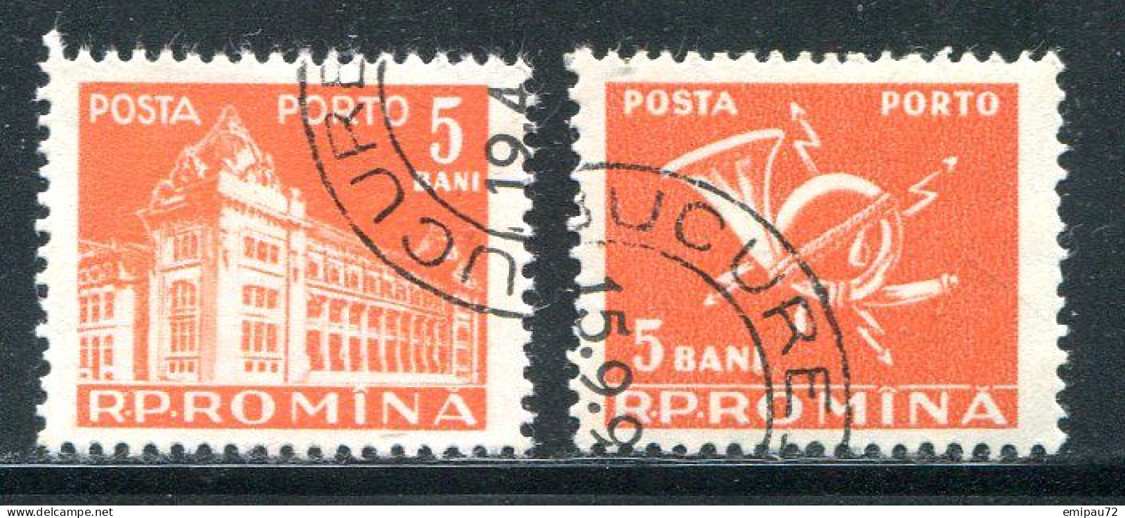 ROUMANIE- Taxe Y&T N°122- Oblitéré - Postage Due