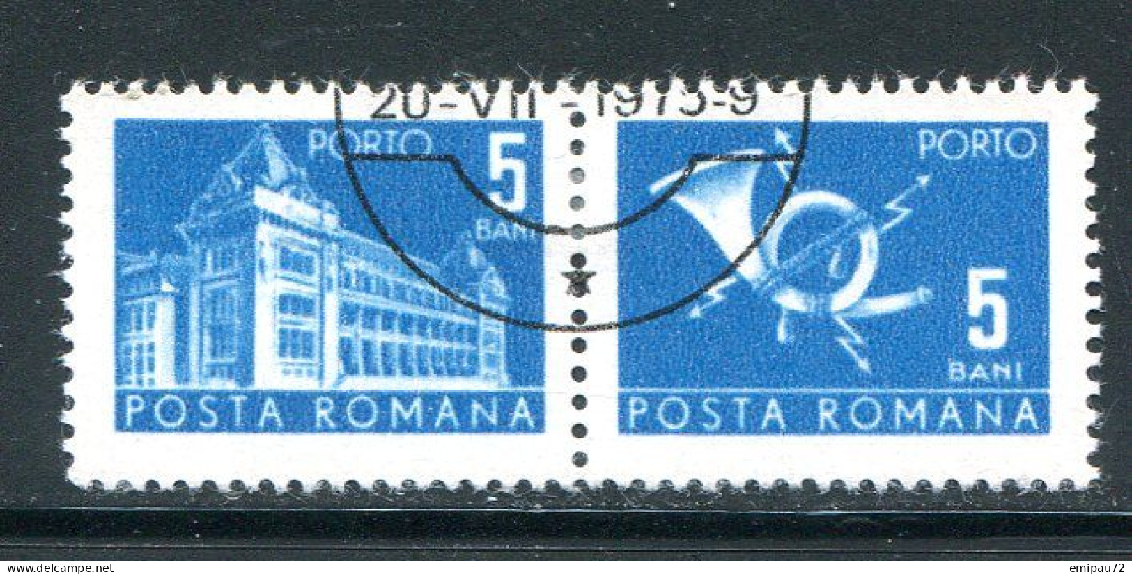 ROUMANIE- Taxe Y&T N°128- Oblitéré - Postage Due