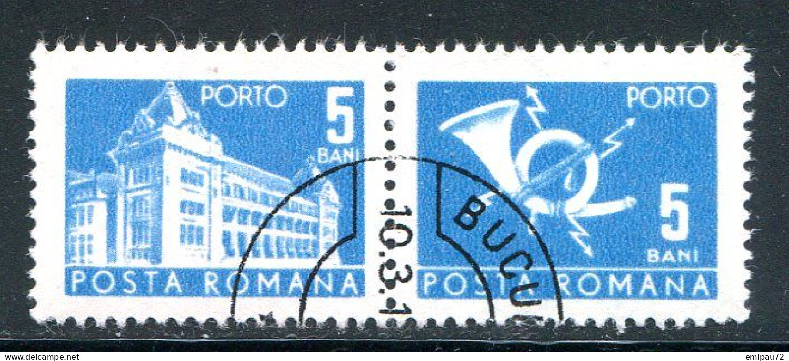 ROUMANIE- Taxe Y&T N°128- Oblitéré - Postage Due