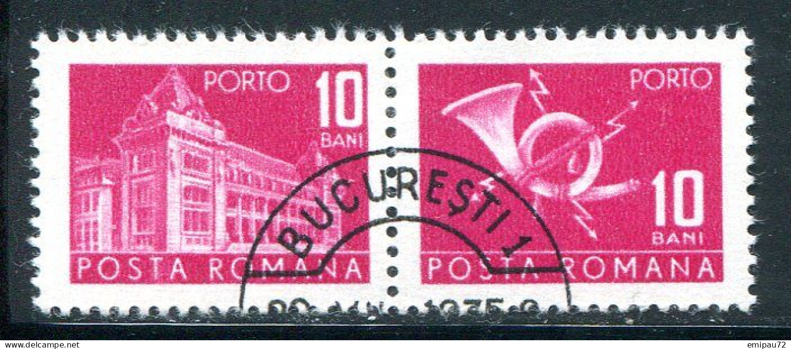 ROUMANIE- Taxe Y&T N°129- Oblitéré - Postage Due