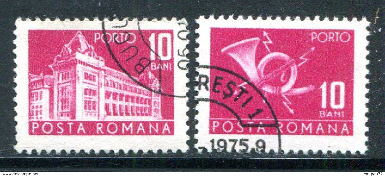 ROUMANIE- Taxe Y&T N°129- Oblitéré - Portomarken