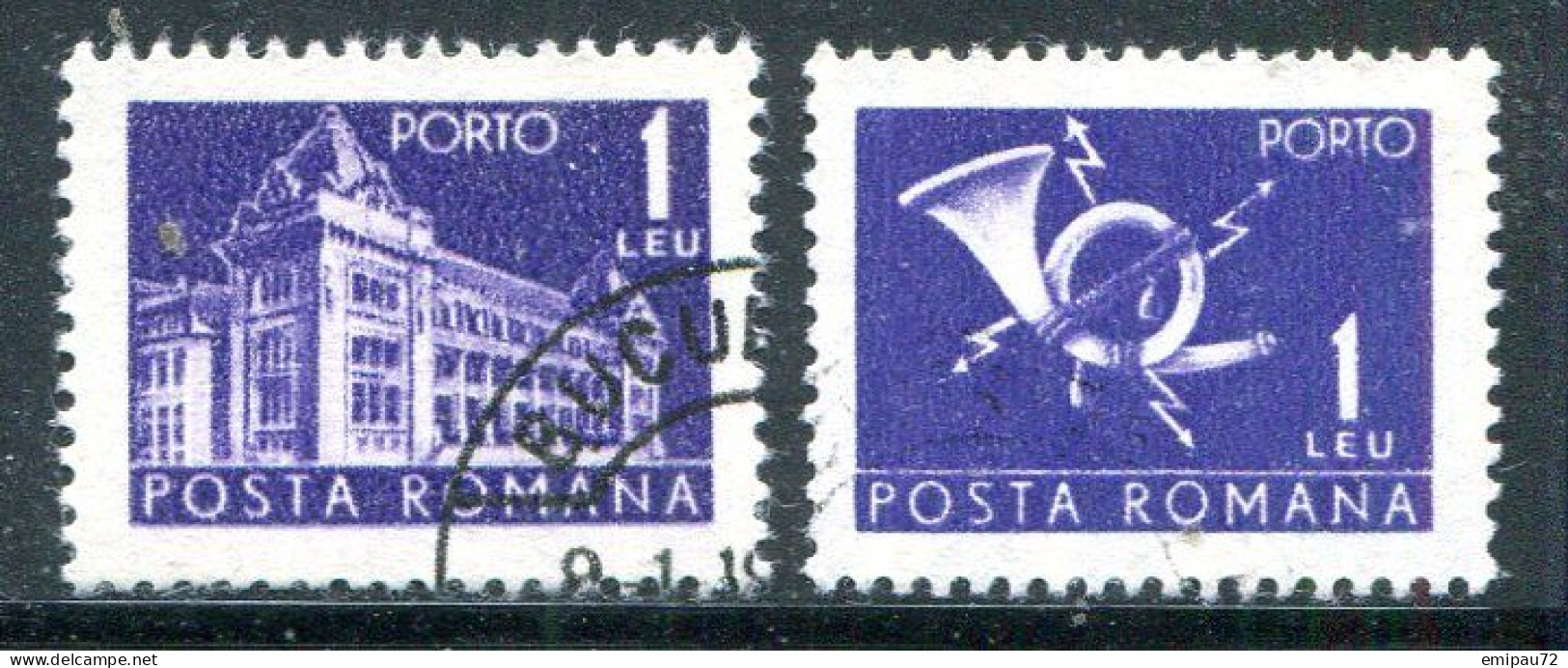 ROUMANIE- Taxe Y&T N°132- Oblitéré - Postage Due