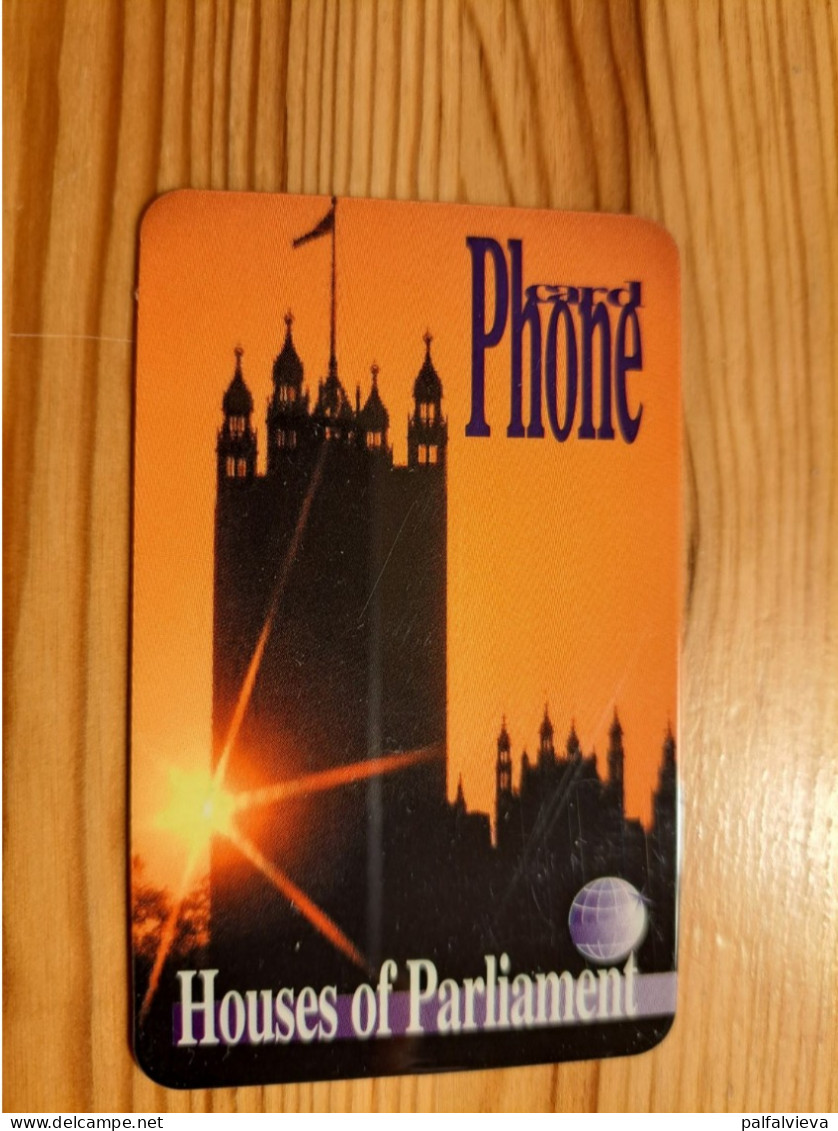 Prepaid Phonecard United Kingdom, International Phonecard - London, Parliament - [ 8] Firmeneigene Ausgaben