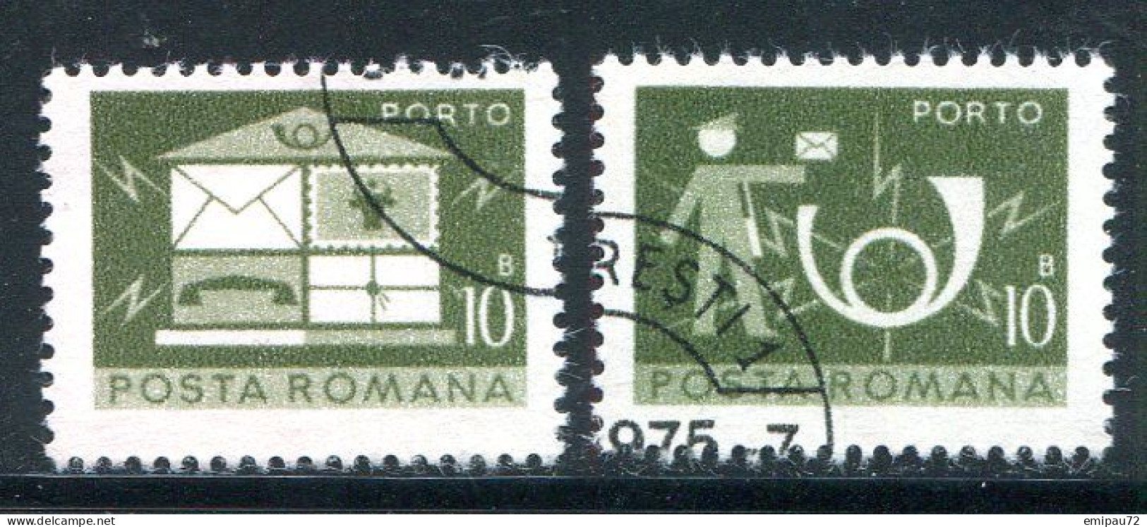 ROUMANIE- Taxe Y&T N°134- Oblitéré - Portomarken