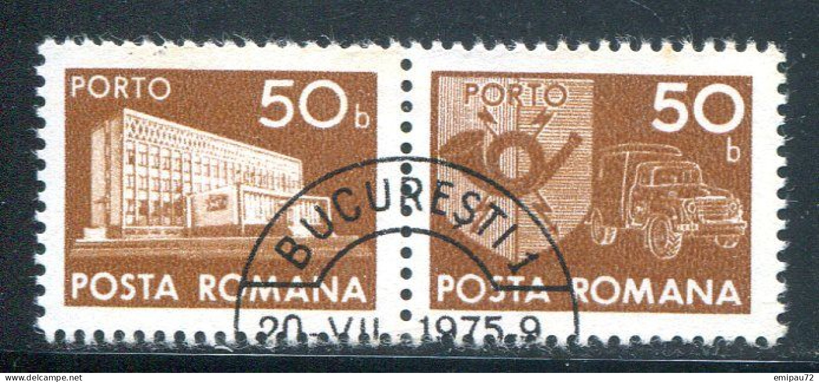 ROUMANIE- Taxe Y&T N°137- Oblitéré - Postage Due