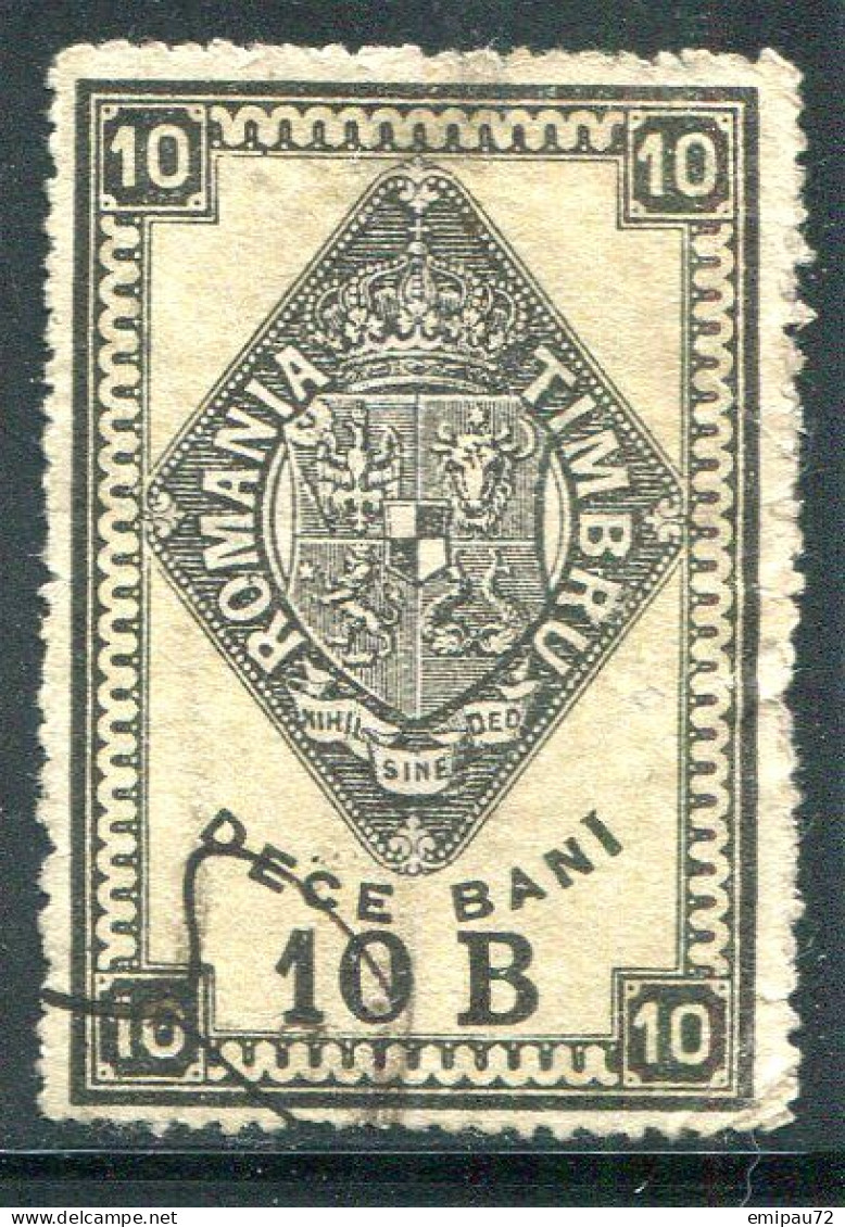 ROUMANIE- Timbre Fiscal Oblitéré - Revenue Stamps