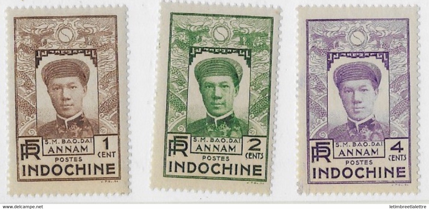 Indochine - YT N° 171 à 173 ** - Neuf Sans Charnière - 1936 - Unused Stamps