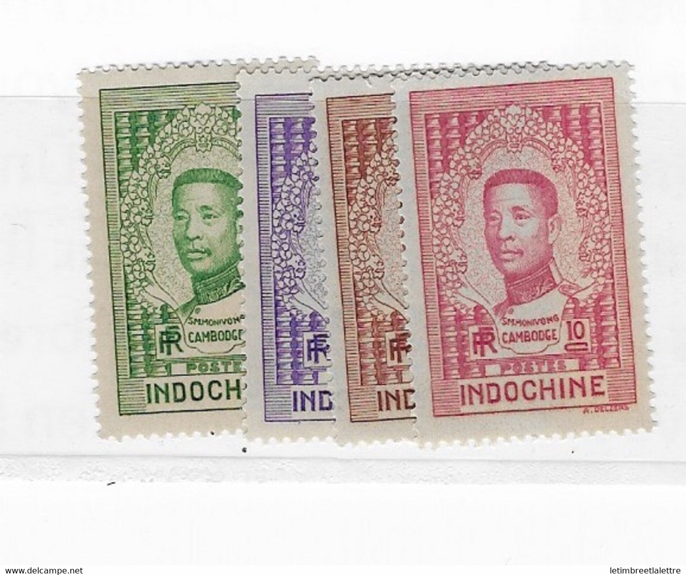 Indochine - YT N° 183 à 186 ** - Neuf Sans Charnière - Unused Stamps