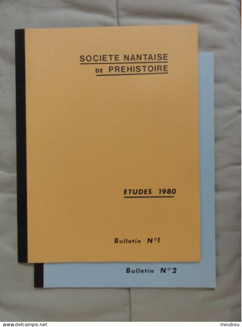 Société Nantaise De Préhistoire - études 1980 - 2 Bulletins - Ciencia