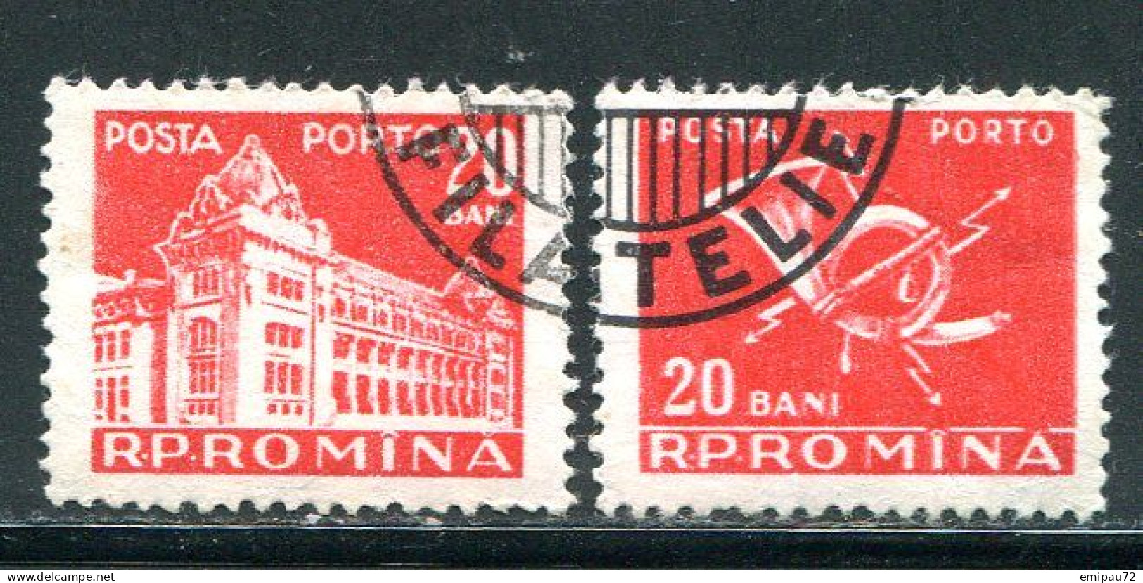 ROUMANIE- Taxe Y&T N°124- Oblitéré - Portomarken