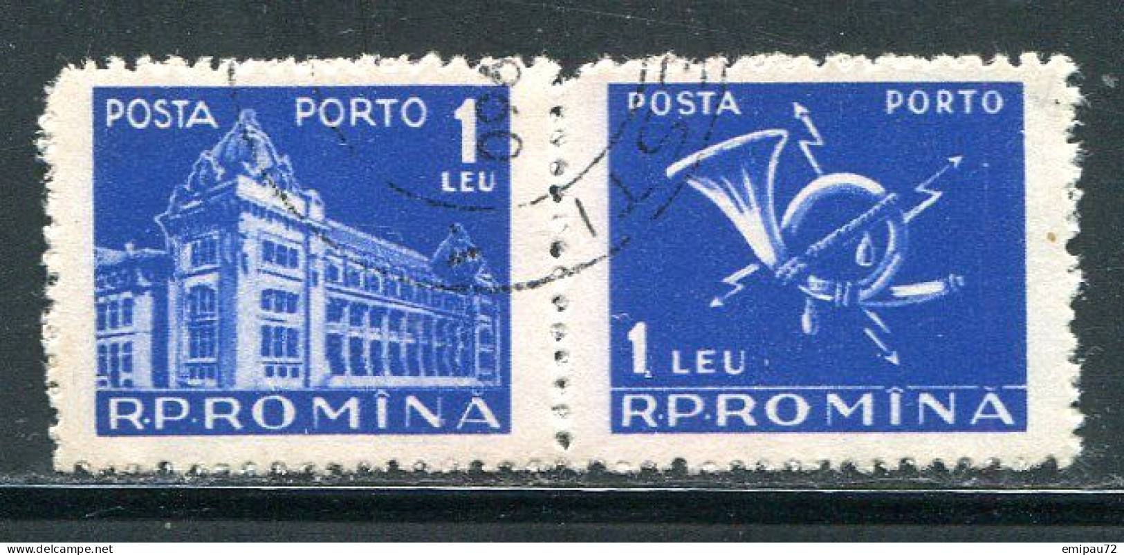 ROUMANIE- Taxe Y&T N°126- Oblitéré - Postage Due