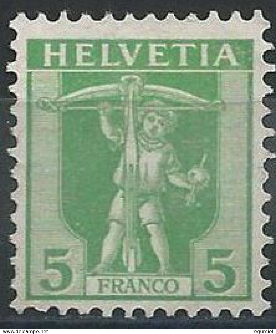 Suiza 0115 * Charnela. 1907 - Unused Stamps