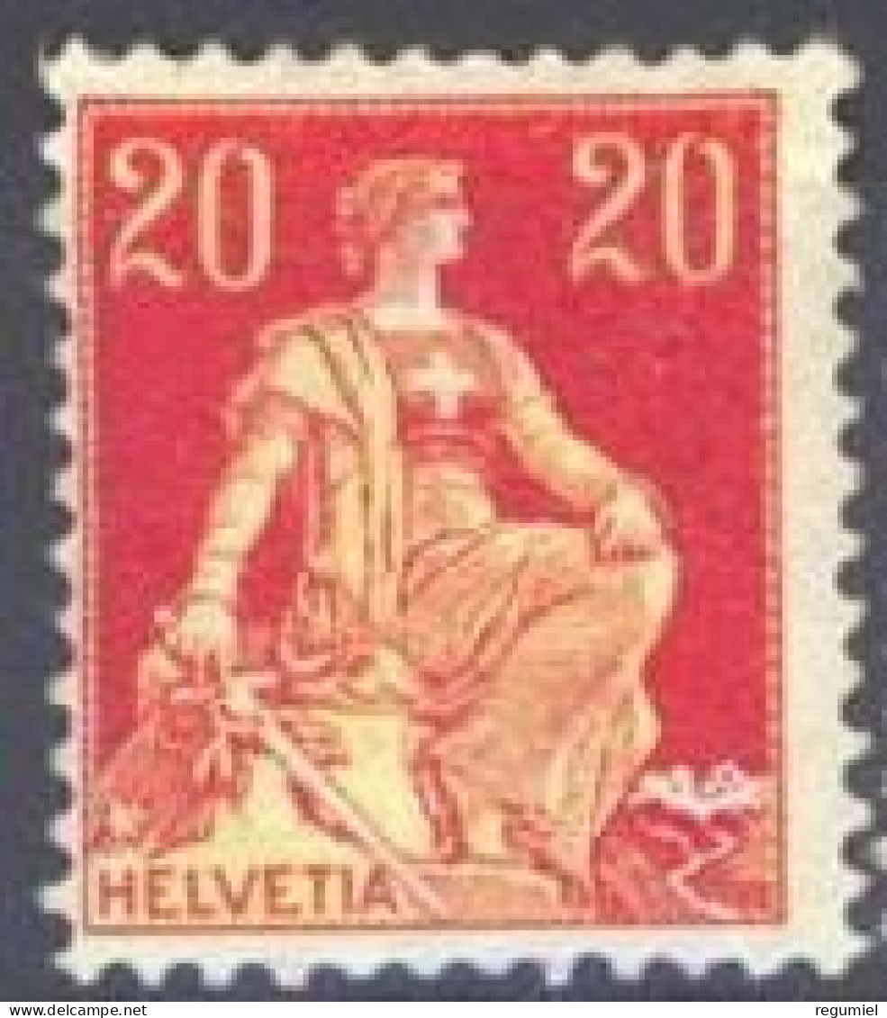 Suiza 0119 * Charnela. 1907 - Unused Stamps