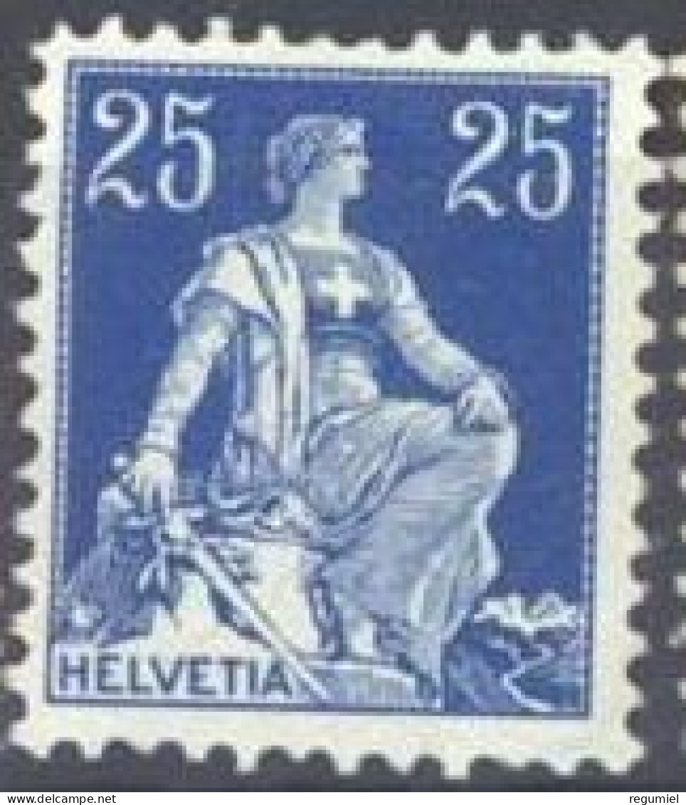 Suiza 0120 * Charnela. 1907 - Unused Stamps