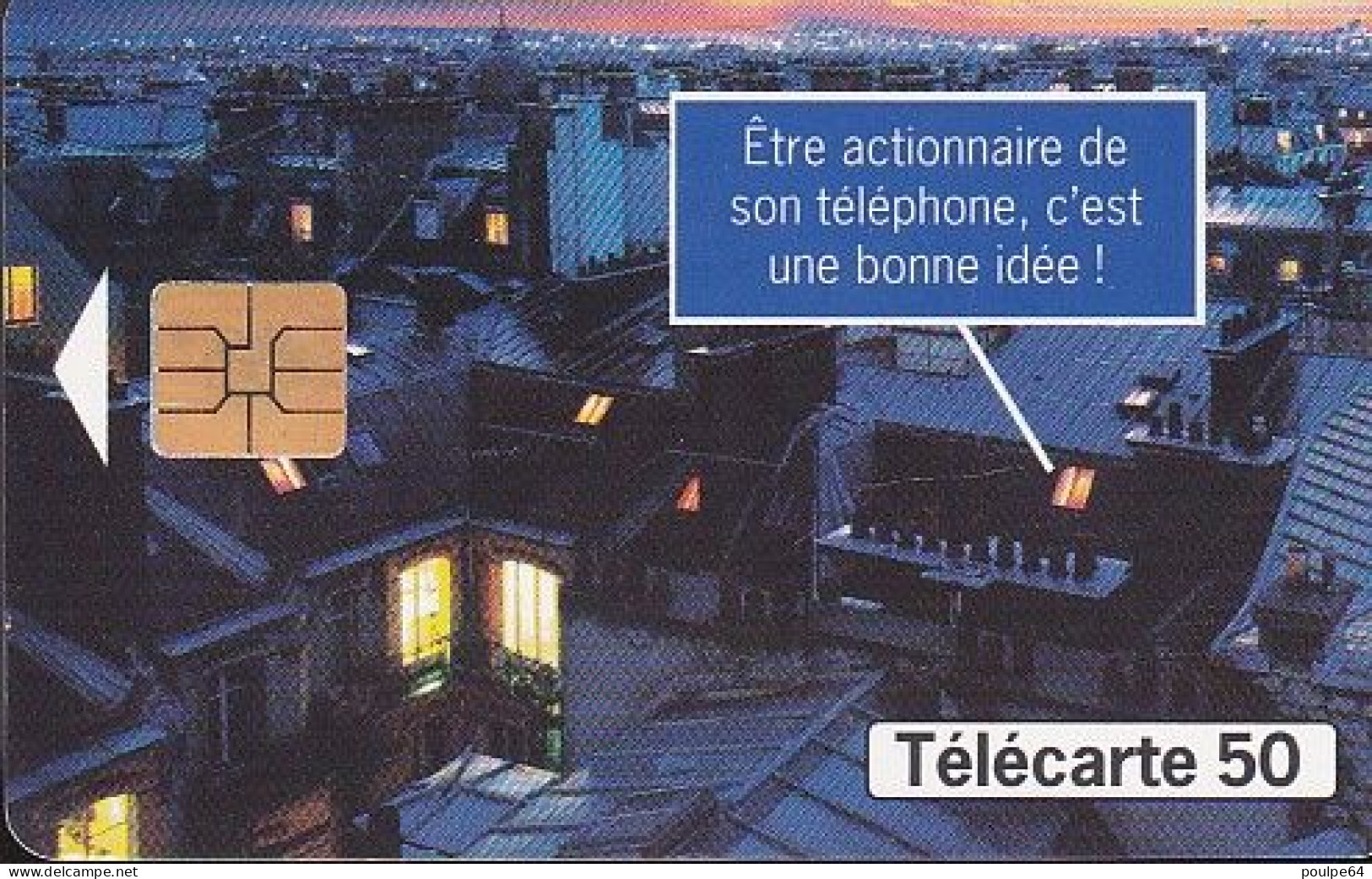 F784  09/1997 - TOITS " Capital France Télécom " - 50 SO3 - (verso N° Deux Lignes - 2ème Ligne Vers La Gauche Sous Le A) - 1997