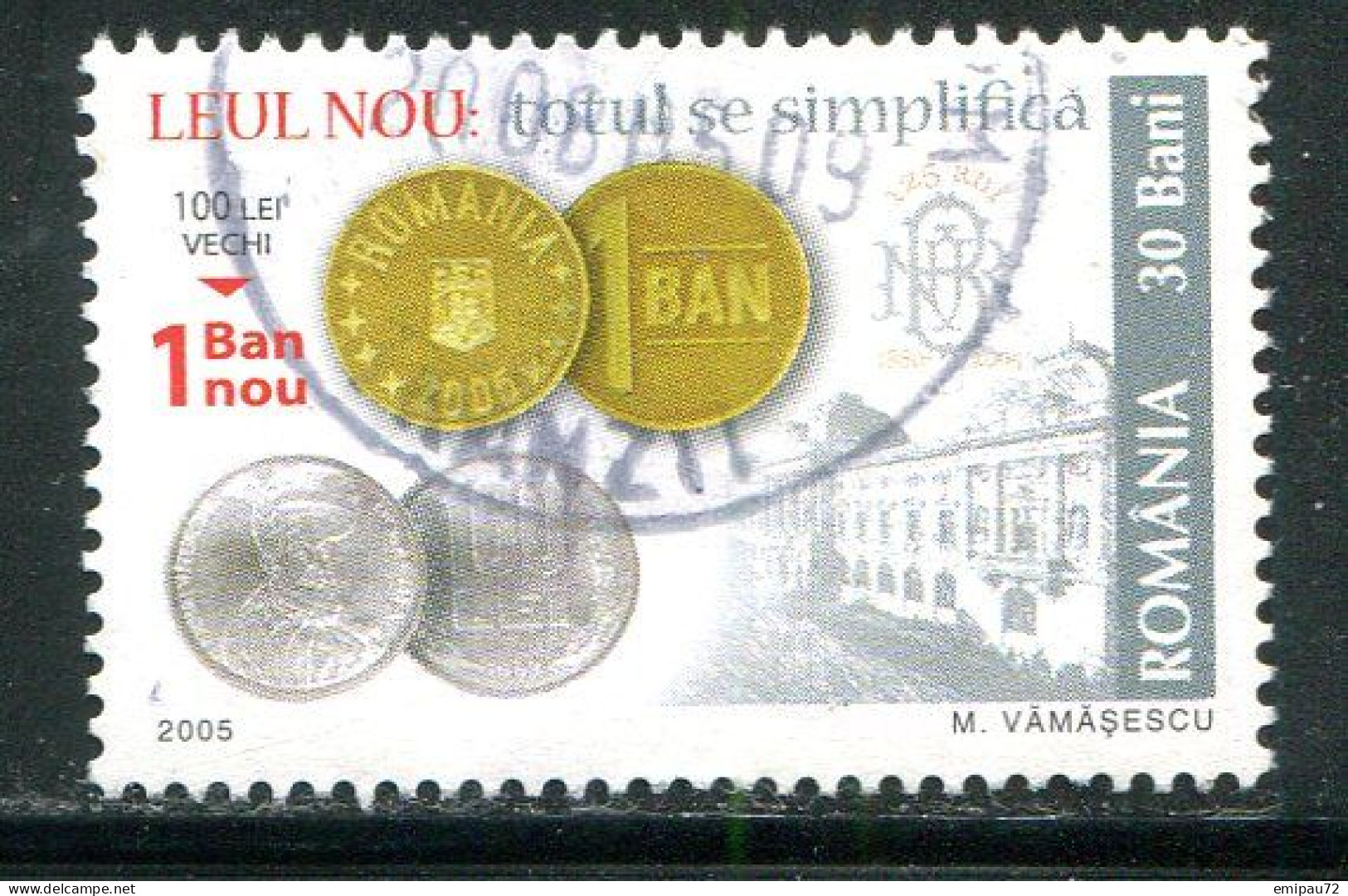 ROUMANIE- Y&T N°4985- Oblitéré - Used Stamps