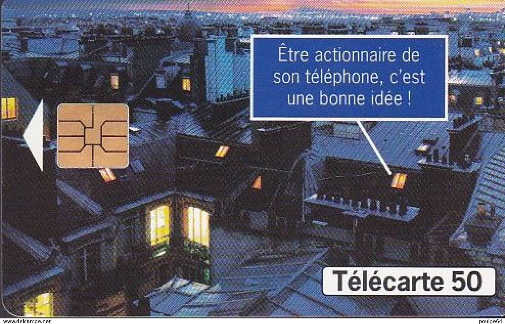 F784  09/1997 - TOITS " Capital France Télécom " - 50 SO3 - (verso N° Deux Lignes - 2ème Ligne Vers La Droite) - 1997