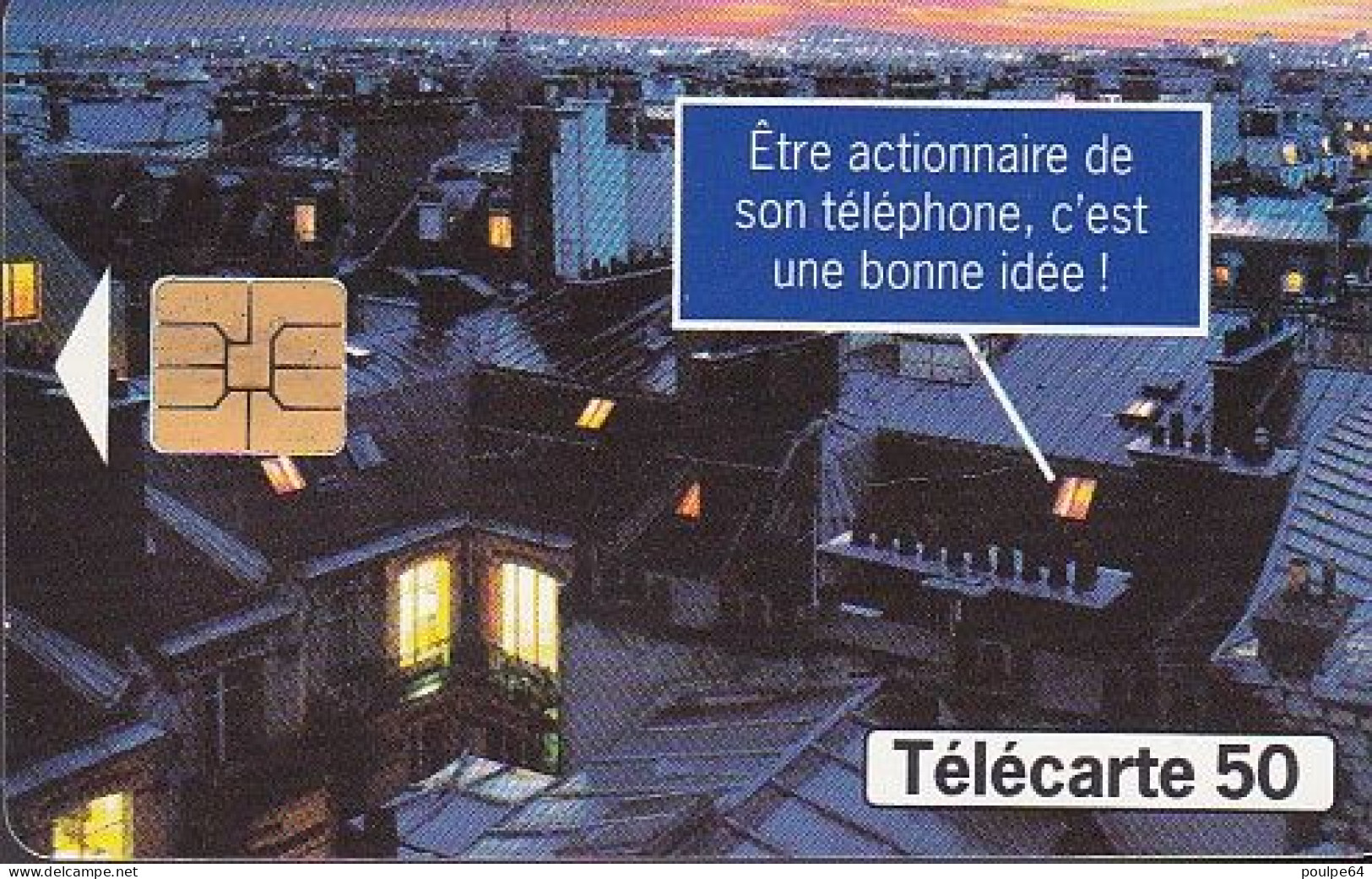 F784B  09/1997 - TOITS " Capital France Télécom " - 50 SC7 - 1997