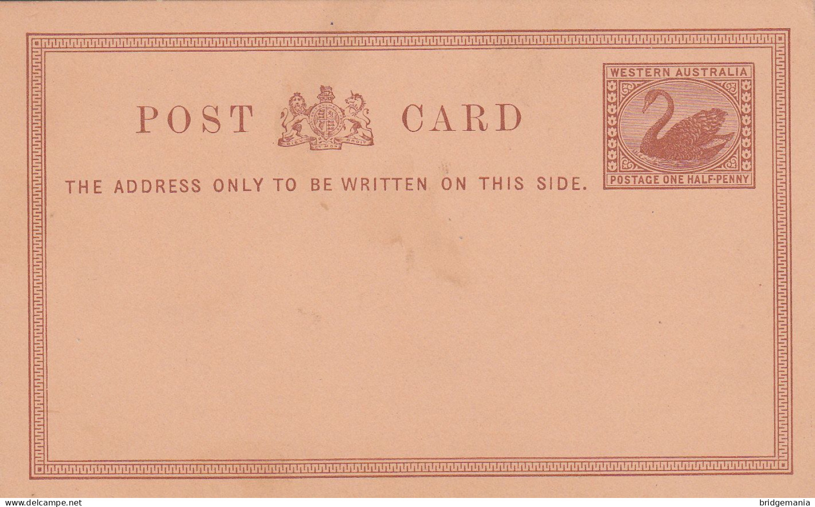 PS161 - OLD NEW POSTAL STATIONERY WESTERN AUSTRALIA 4 PENCE - Mint Stamps