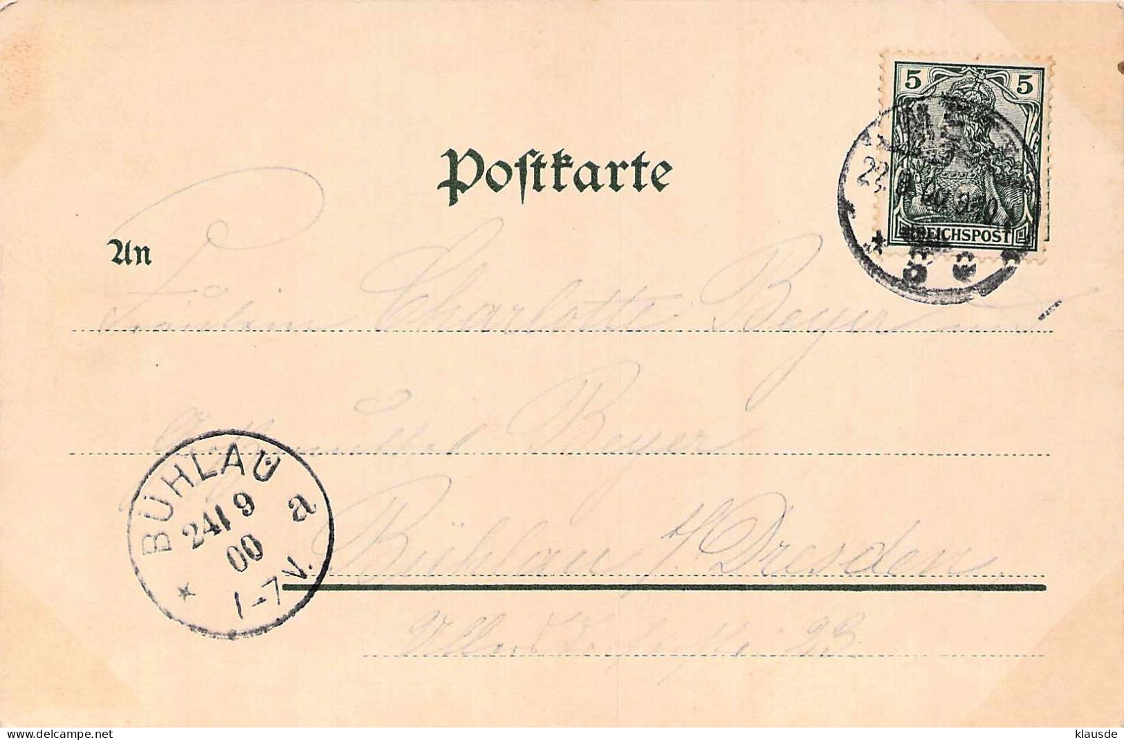 Metz - Deutsches Thor Gel.1900 AKS  Litho - Lothringen