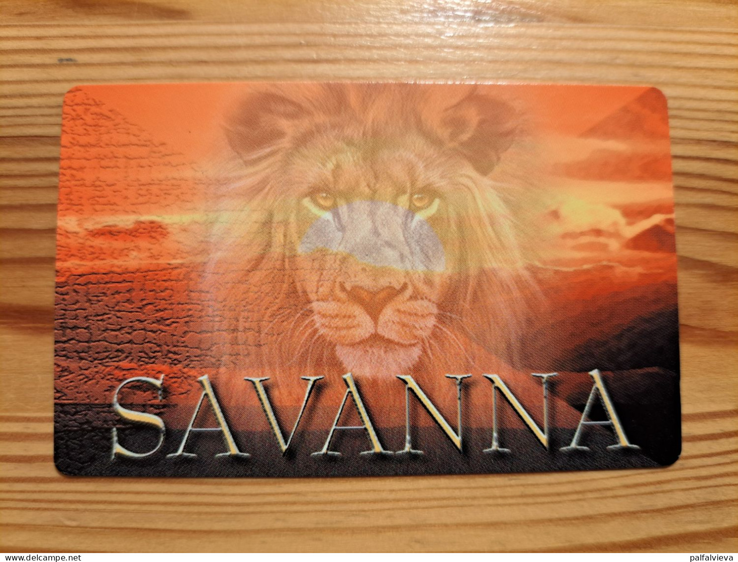 Prepaid Phonecard Belgium, Savanna - Lion - [2] Prepaid & Refill Cards