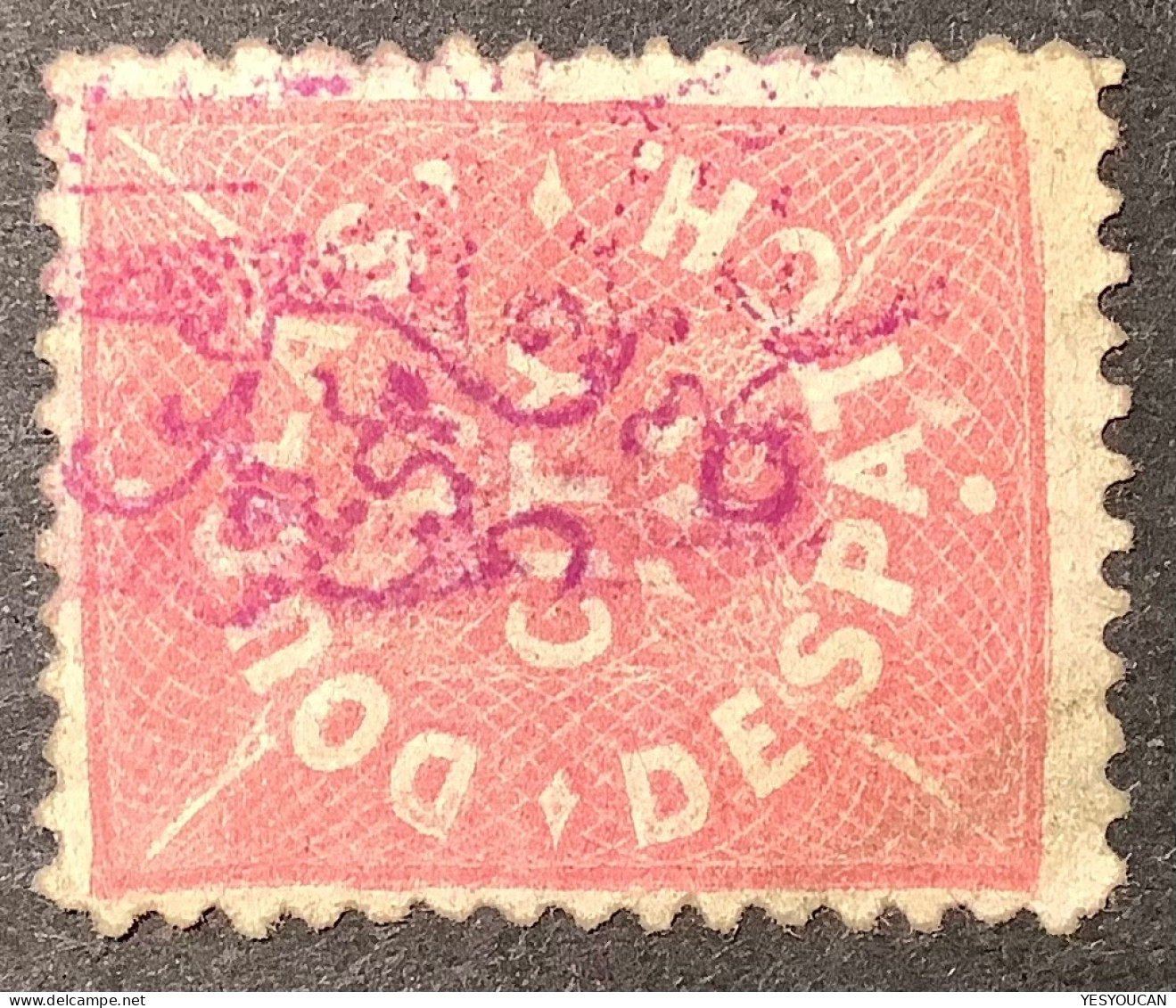 Douglas City Despatch, New York 1879 (1c) Pink, Sc.59L1 Used US Local Post (USA U.S Poste Locale - Postes Locales