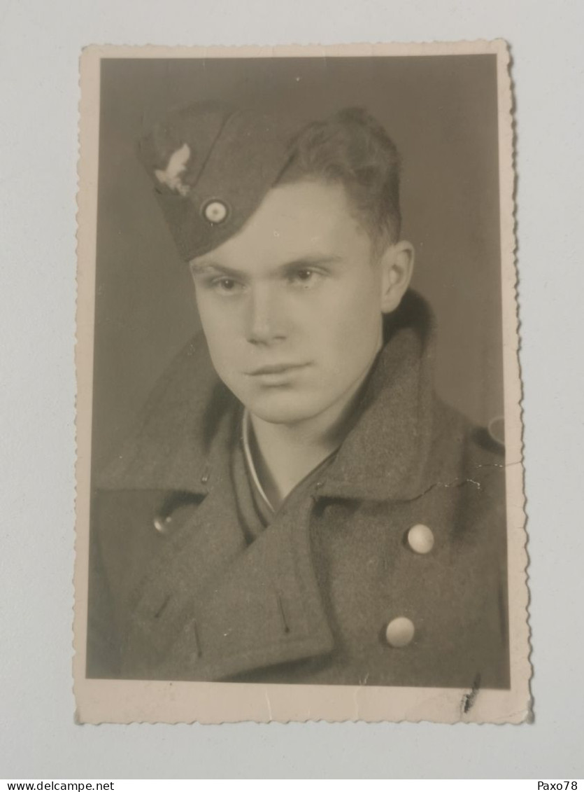 Photo Original, Soldat Allemand WW2, Format Carte Postale - War, Military