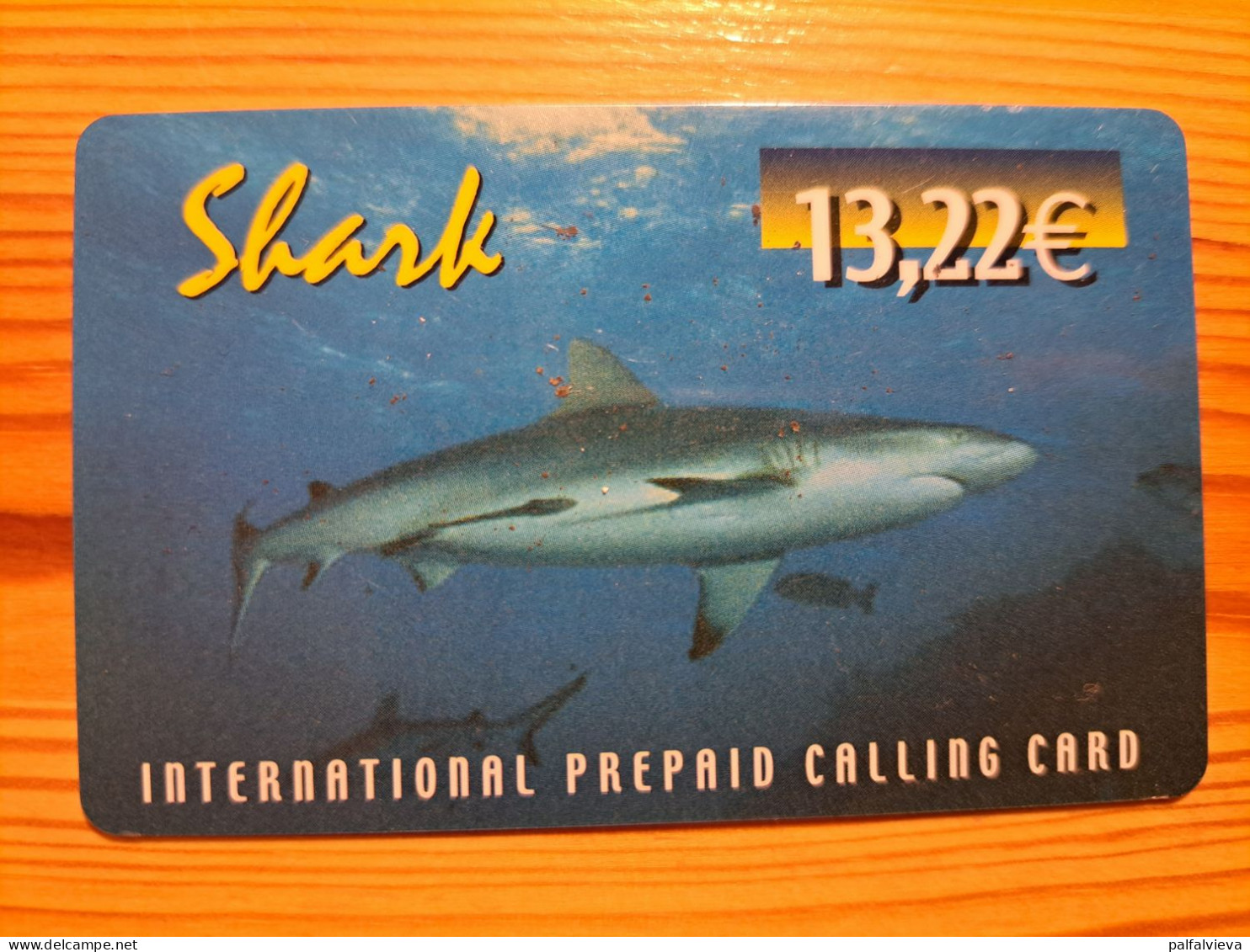 Prepaid Phonecard Spain, International Prepaid Calling Card - Shark - Altri & Non Classificati