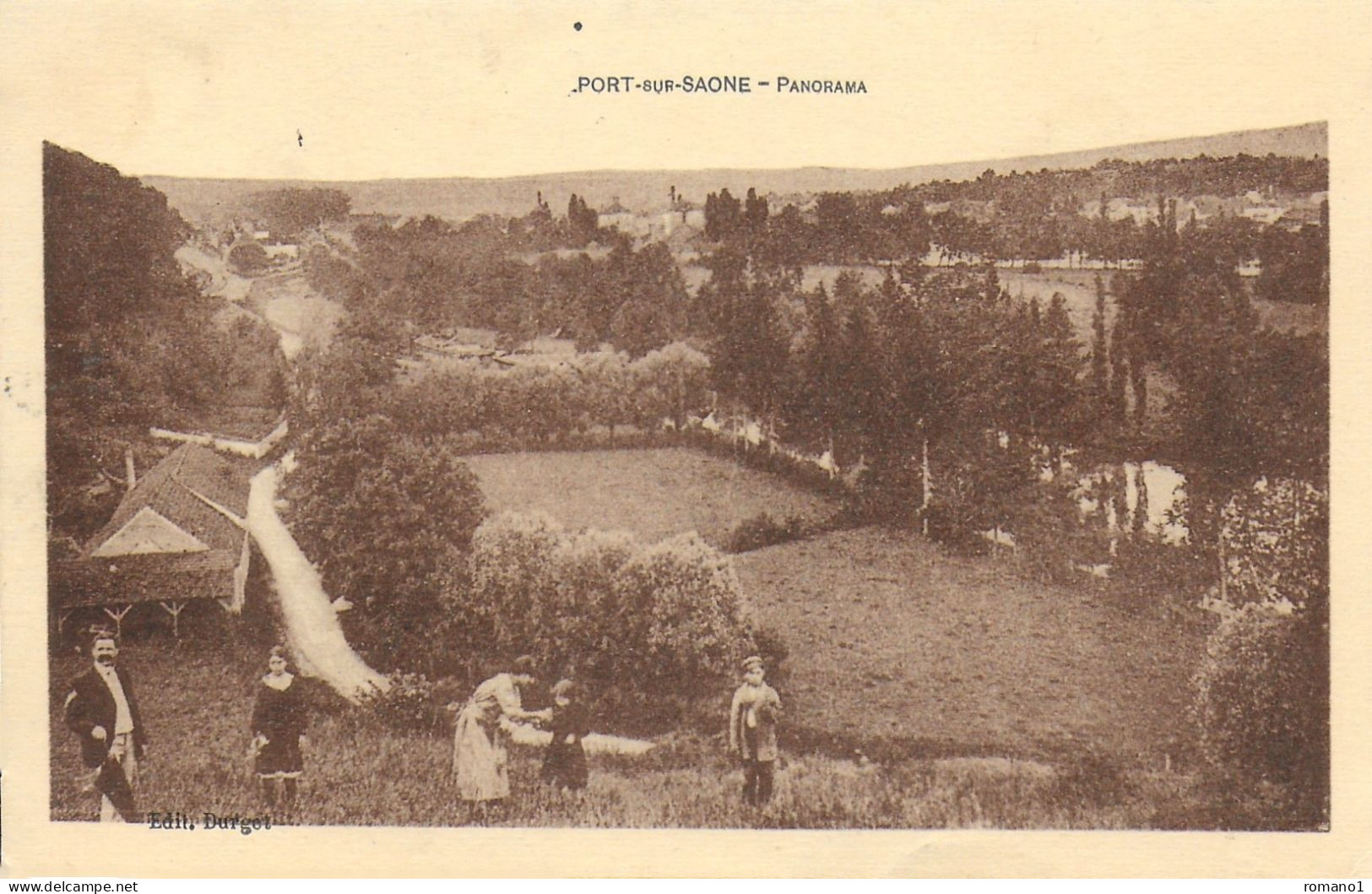 70)    PORT Sur SAONE  -  Panorama - Port-sur-Saône