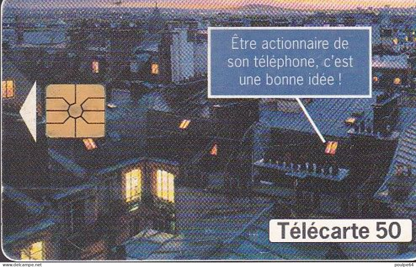 F784H  05/1997 - TOITS " Capital France Télécom " - 50 GEM - (verso : N° Deux Lignes - 2ème Ligne Vers La Gauche Sous A) - 1997