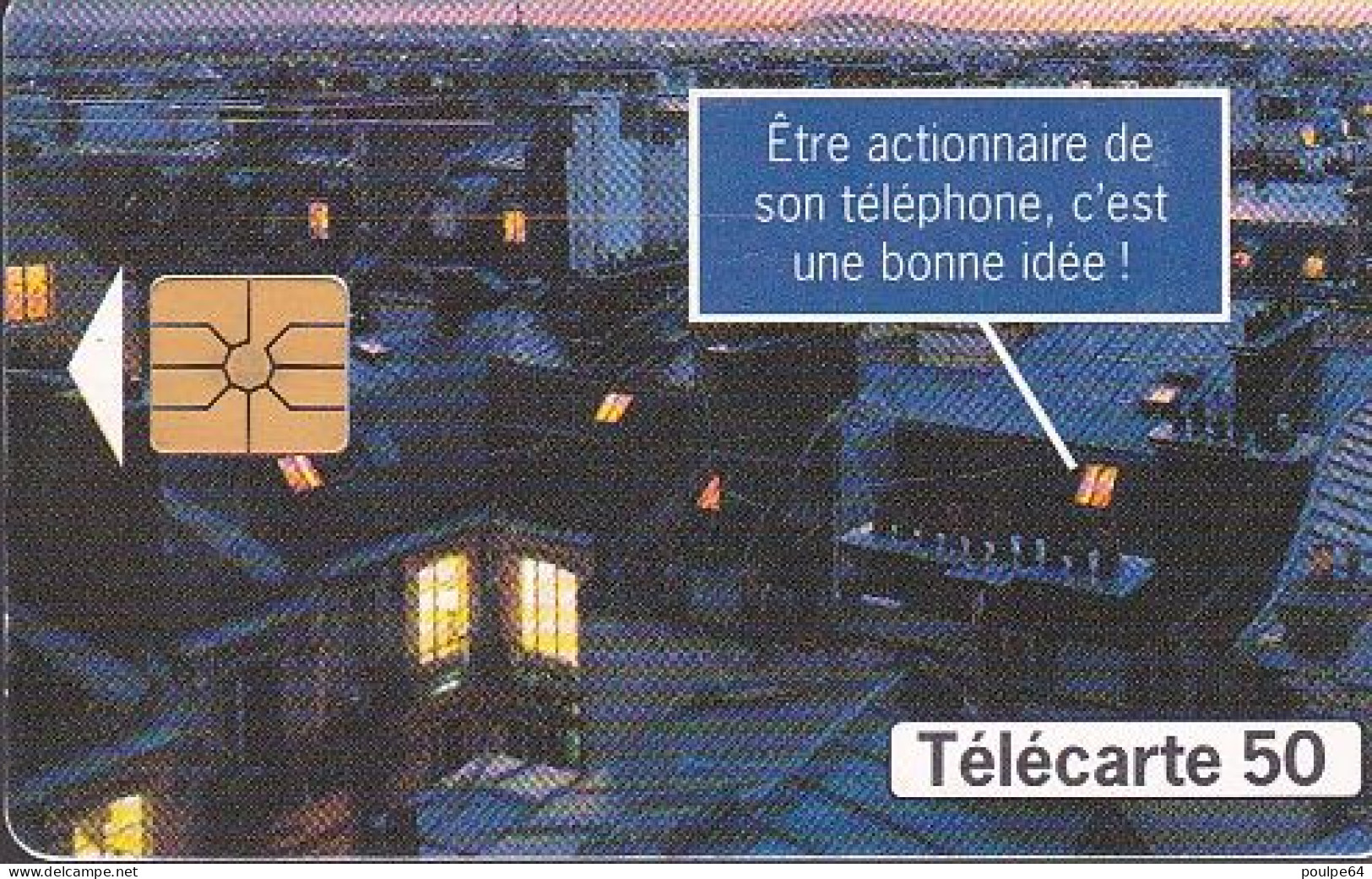 F784H  05/1997 - TOITS " Capital France Télécom " - 50 GEM - (verso : N° Déformés - Deux Lignes) - 1997