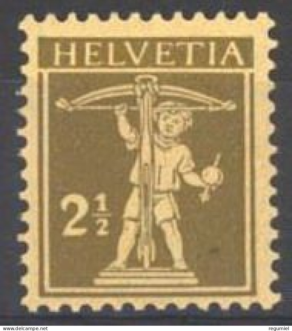 Suiza 0196 * Charnela. 1924 - Nuevos